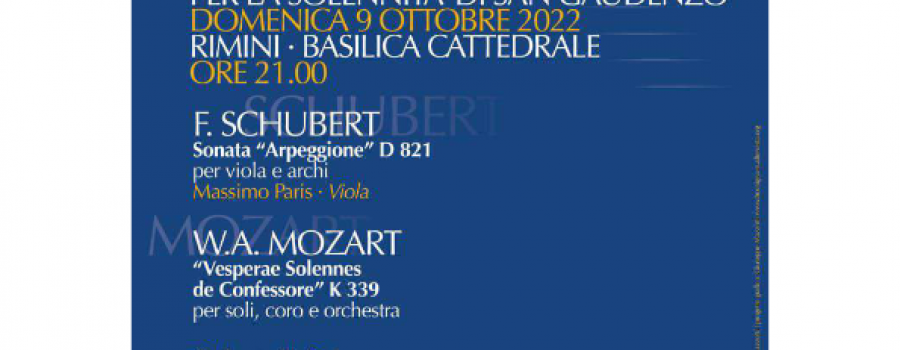 Concerto San Gaudenzo 2022